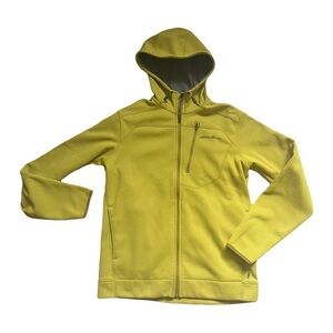 Yellow Eddie Bauer performance jacket
